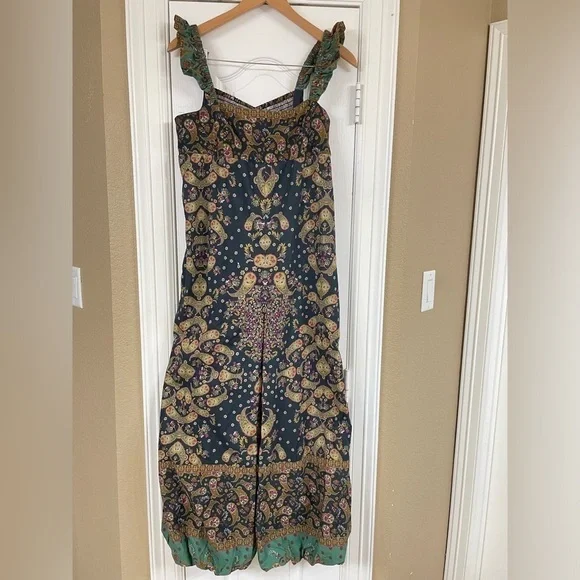 FREE PEOPLE Bali Albright Dark Combo Jumpsuit - Picture 2 of 11